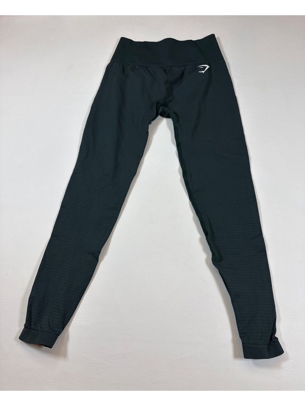 Gymshark dark green Seamless Womens Workout Leggings Size Small (GG383)